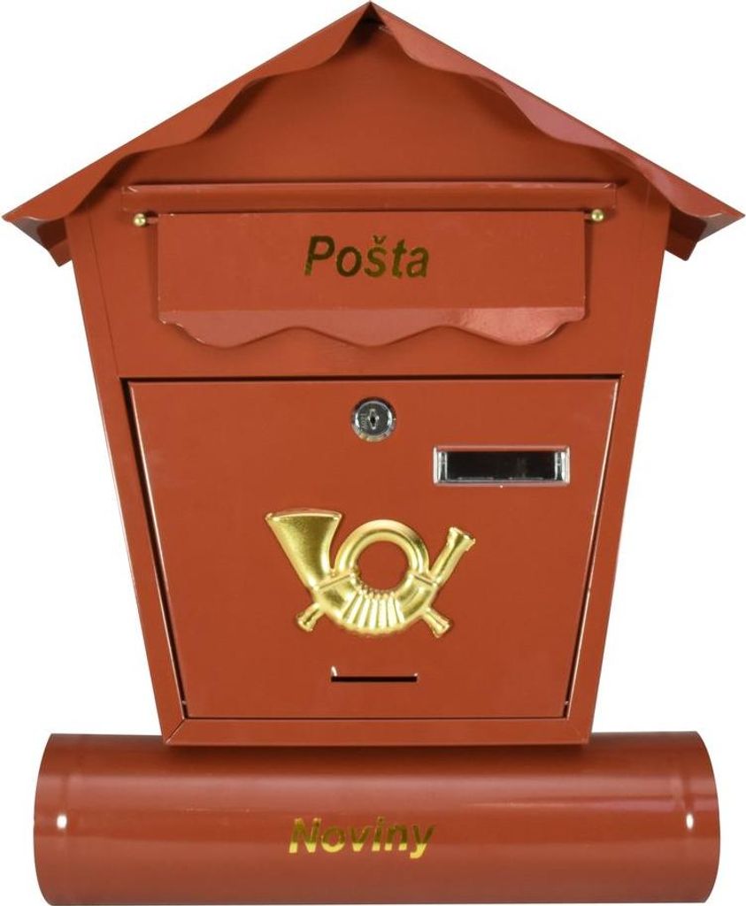 Boîte aux lettres NESTOR, 370x100x440 mm, avec Image du produit 