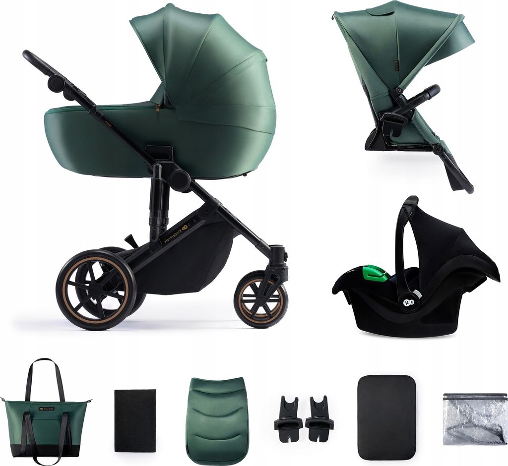 Kinderkraft PRIME 2 3-in-1 - Kinderwagen bis 22 kg - Produktbild 