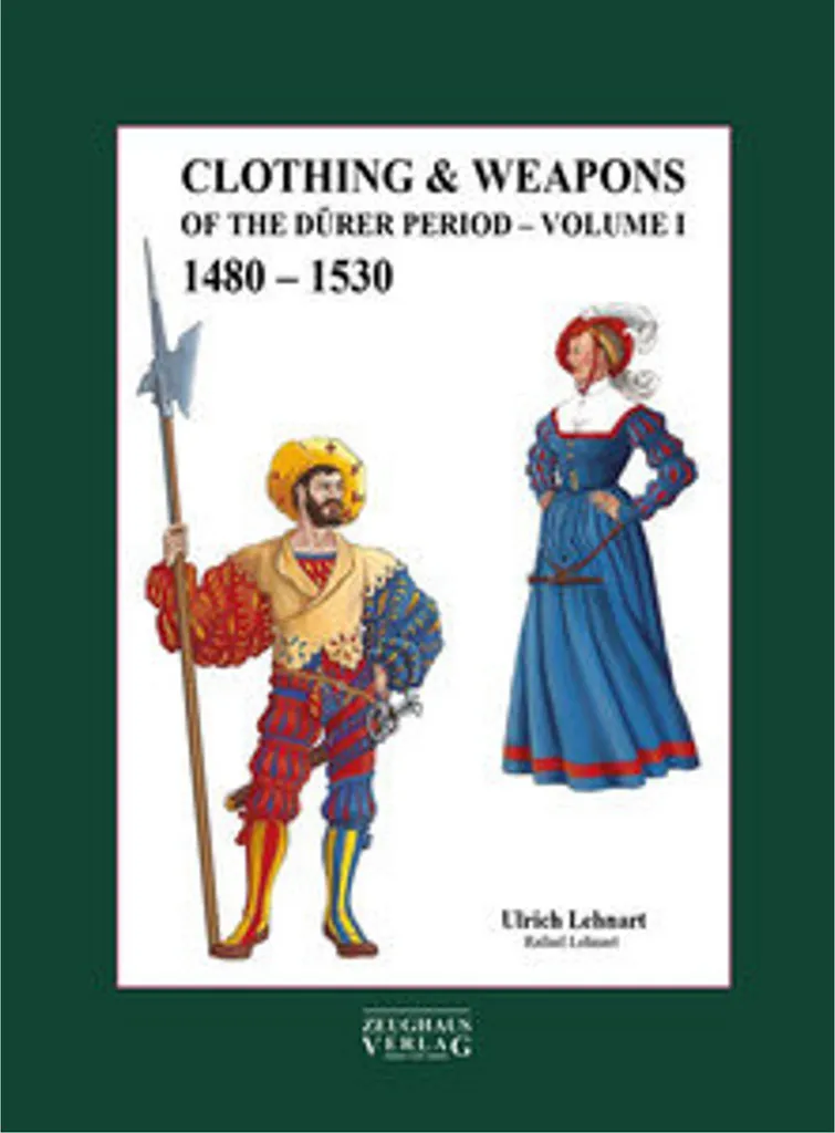 Livre illustré sur le costume et l'armement de la période Dürer 1480