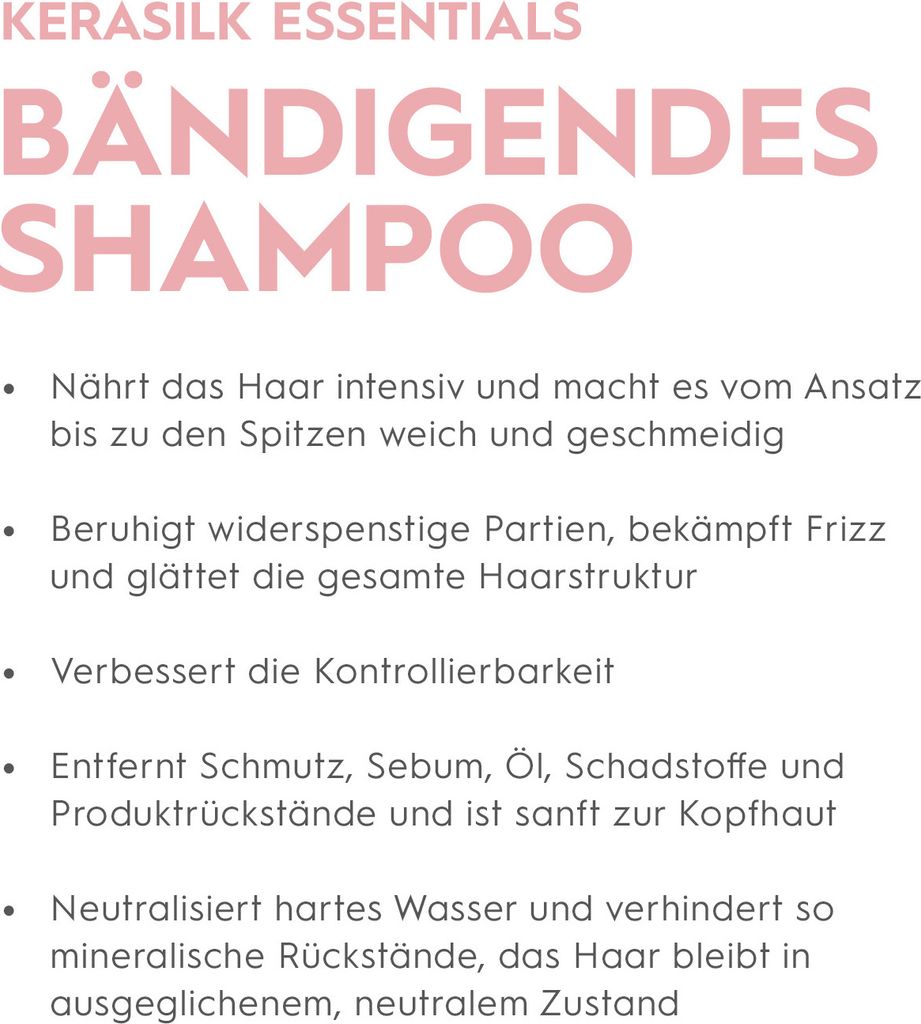 Kerasilk Bändigendes Shampoo 750 ml Produktbild 3