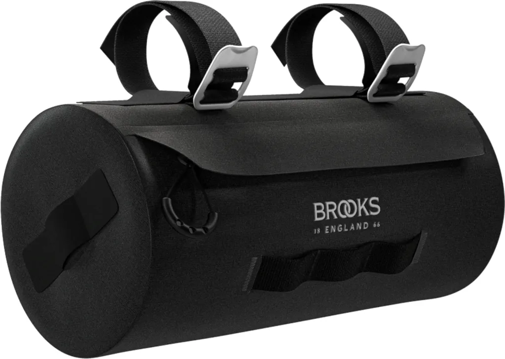 Sacoche de Guidon Brooks Scape Pouch Noire pour Cyclotourisme et Ville
