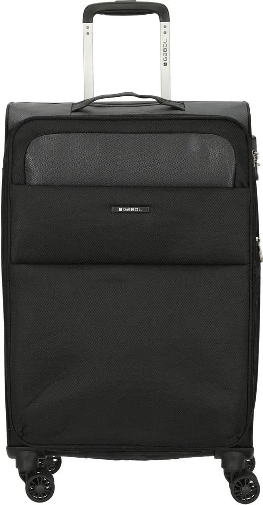 Valise Gabol Cloud 69 cm : Chariot à 4 roulettes robuste et spacieux