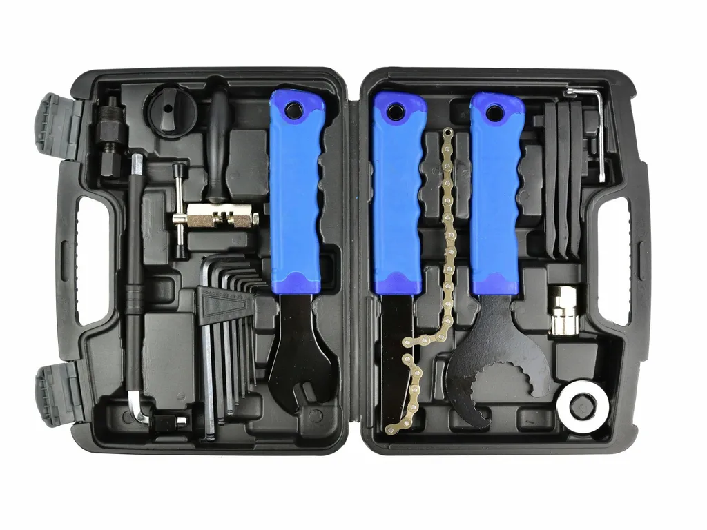 Réparez votre vélo facilement : kit outils 20 pièces contre les pannes