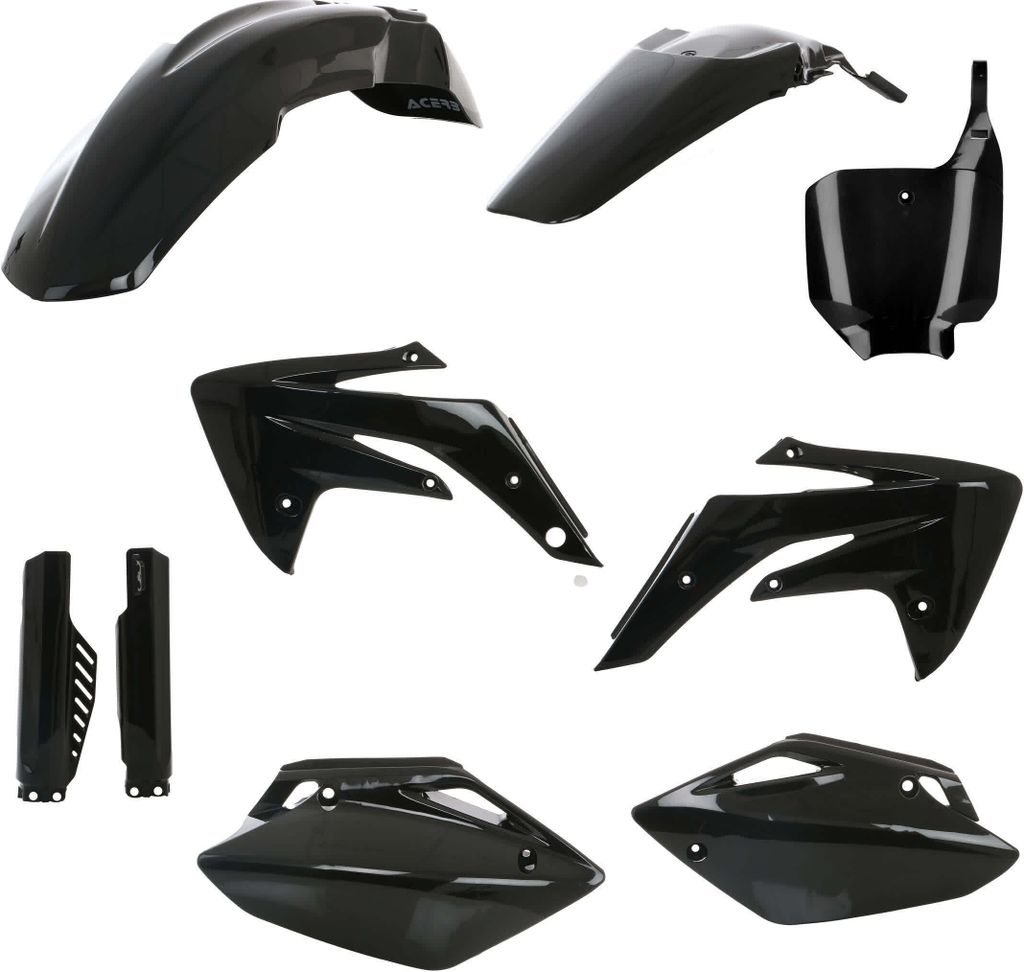 ACERBIS Verkleidungskit 9 Teile Schwarz für HONDA CRF 150 R