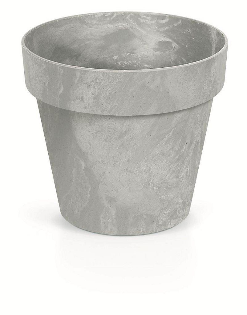 Květináč CUBE BETON EFFECT 20 cm - barva: šedá Obrázek produktu 