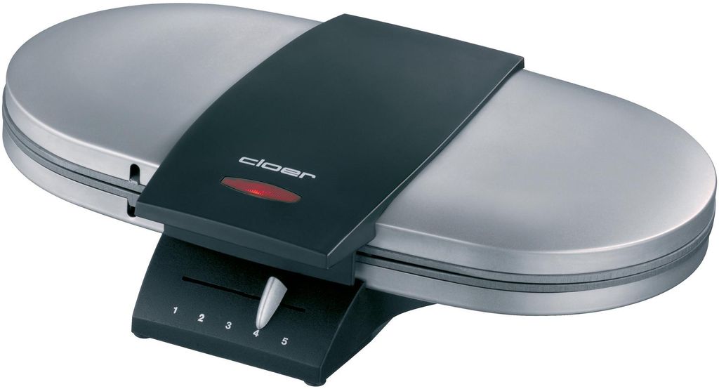 CLOER Gaufrier double 1329 1200Watt acier inoxydable Image du produit 