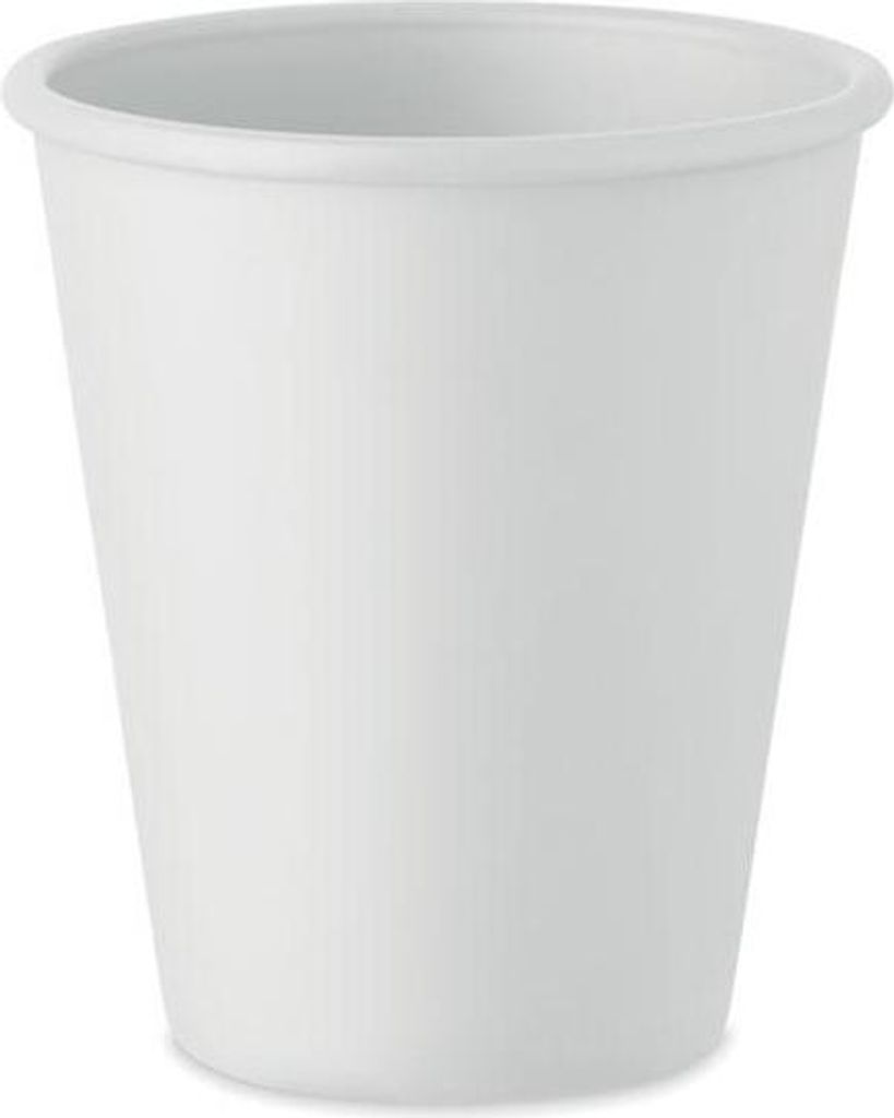MidOcean - "Cupful" Tasse, Wiederverwendbar, Einwandig MO1801 (Einheitsgröße) (Weiß)