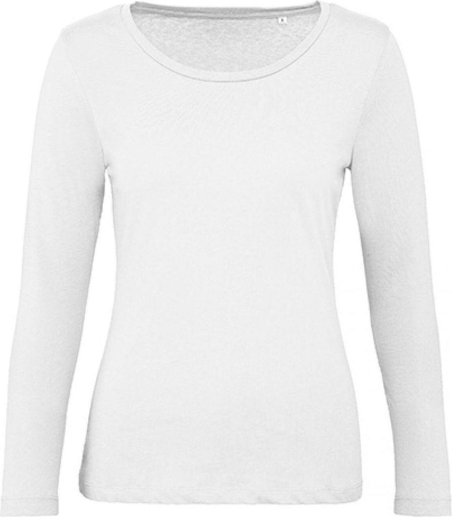 B&C TW071 | Damen Inspire Long Sleeve T /OCS-100 und -100 - Farbe: White - Größe: L