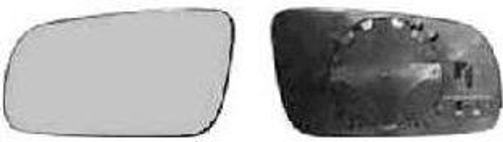 Van Wezel Außenspiegelglas rechts für Seat Alhambra VW Sharan