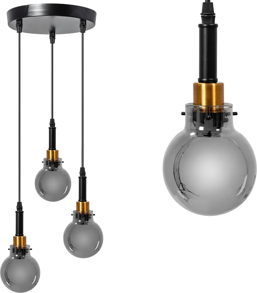 Offerta Lampada tooLight App1125-3Cp Black Gold - Prezzo Top