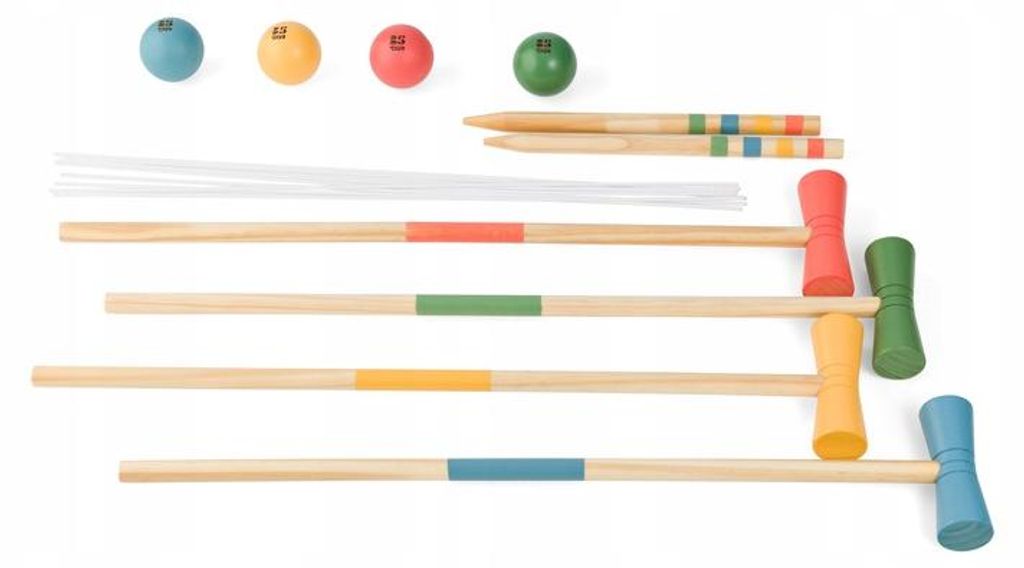 BS Toys Croquet-Set, Kinder-Spielzeugsport-Set für Kinder, 3 Jahr(e)