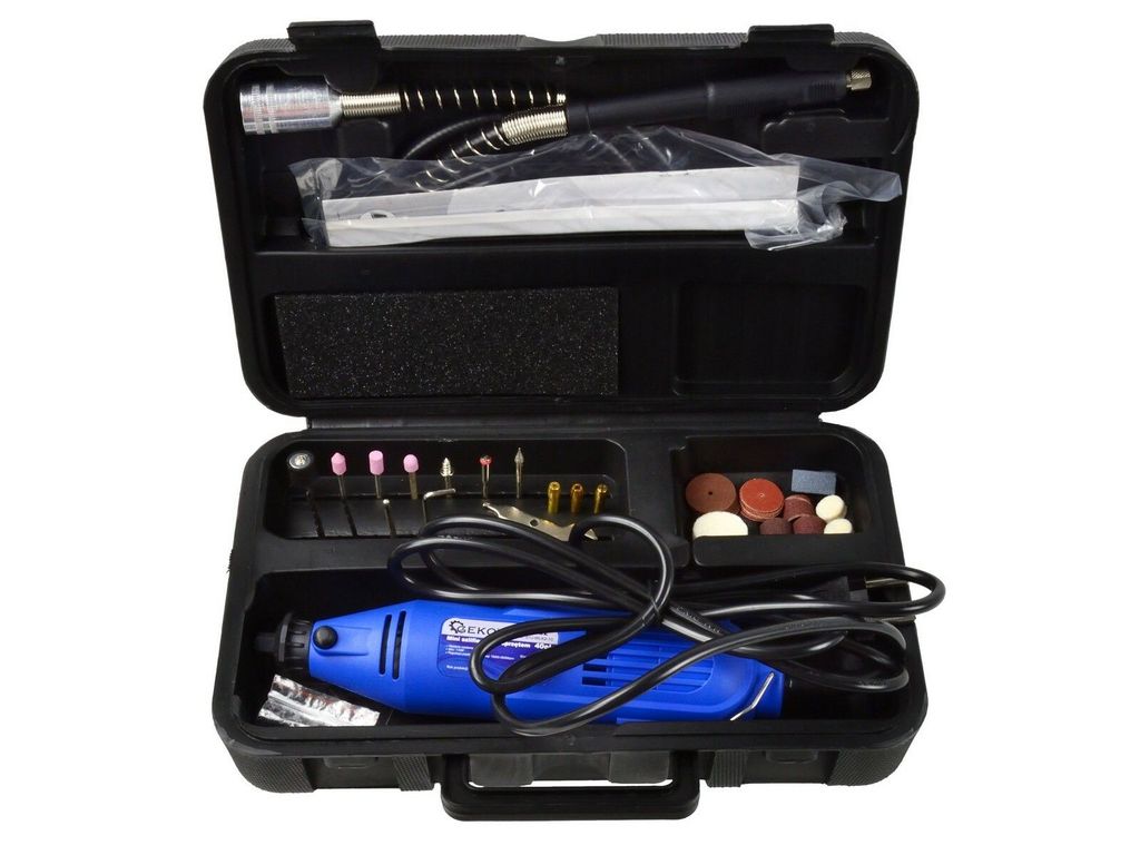 BSD Multifunktionswerkzeug - Drehwerkzeug mit Zubehör - 40tlg - 170W, 1000-35000 RPM