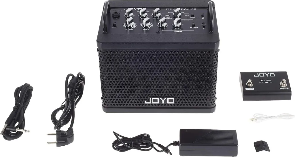 Joyo DC-15S ampli guitare à modélisation avec batterie et Bluetooth - 5