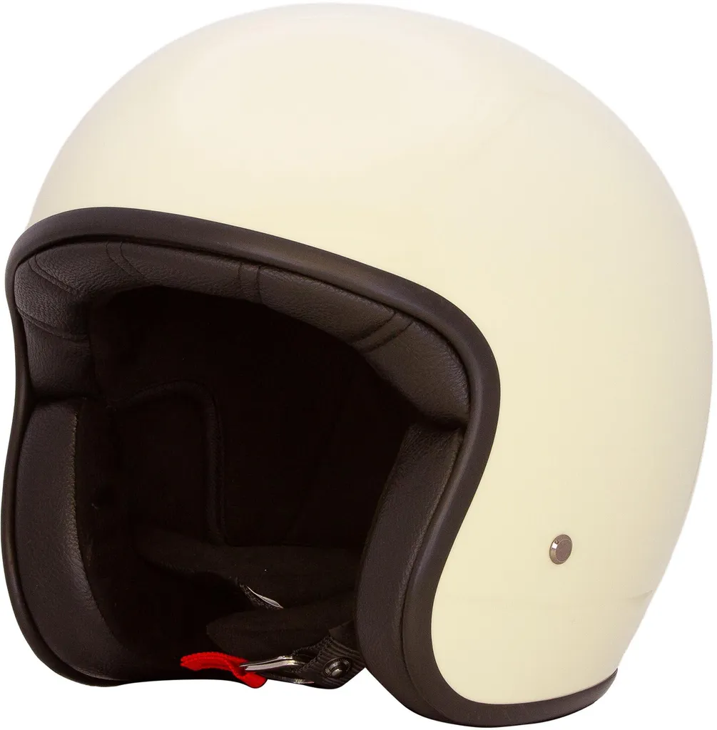 Casque Jet Merlin Blackbird XL pour Ville et Balade en Moto Classique