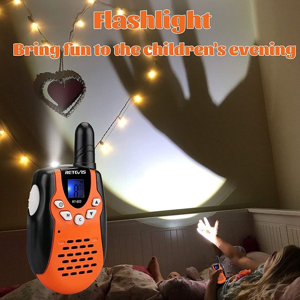 Retevis RT602 Walkie Talkie Kinder Aufladbar, PMR446, 8 Produktbild 5