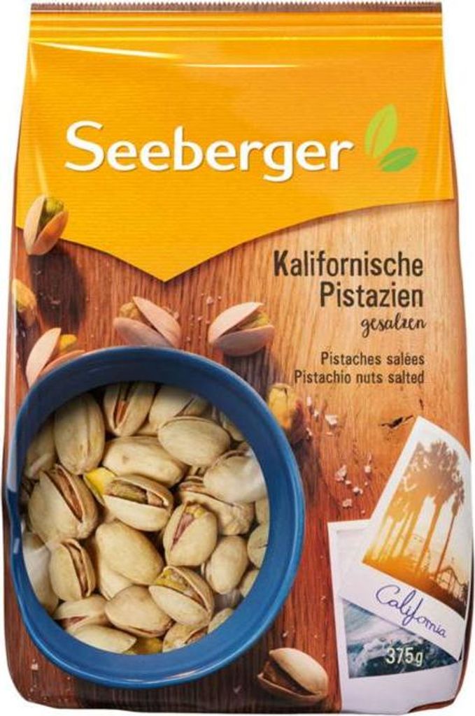 Seeberger Kalifornische Pistazien gesalzen 375g Produktbild 