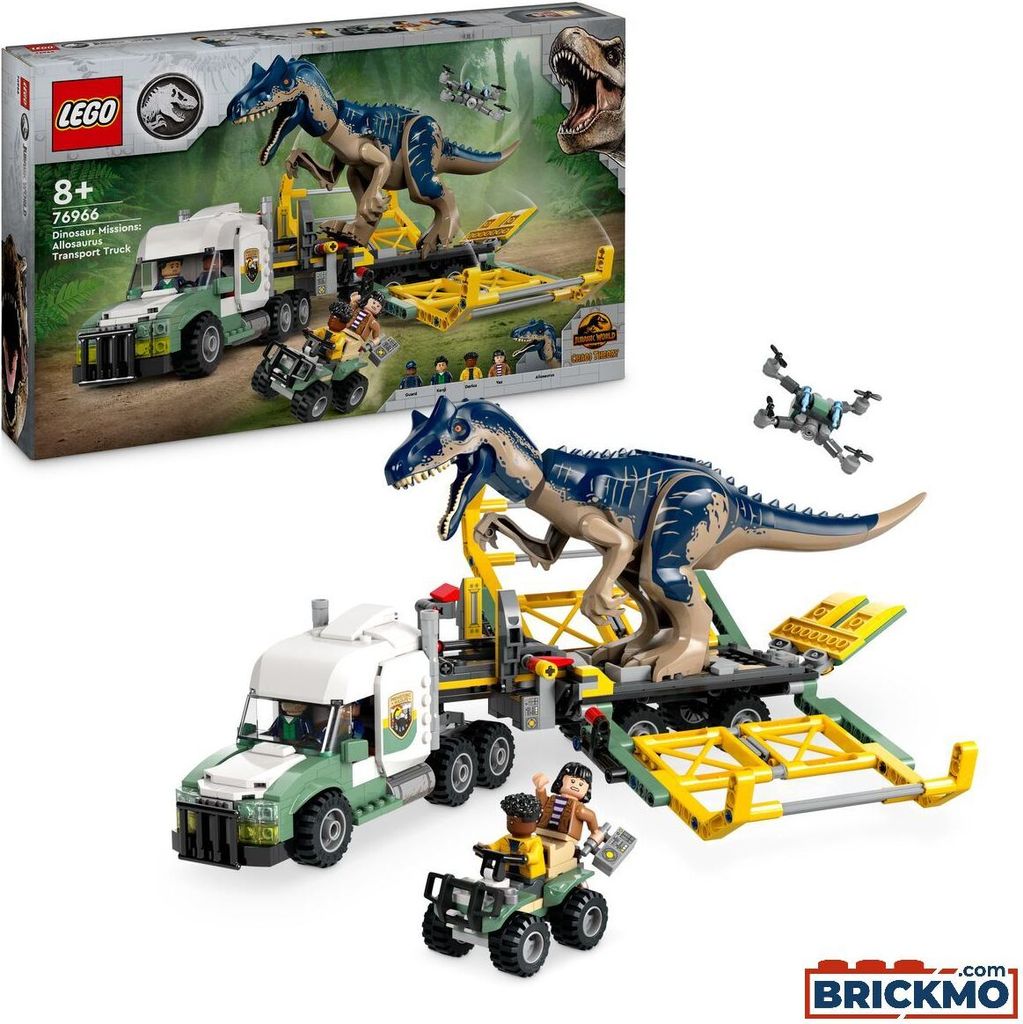 LEGO Jurassic World Dinomisje: ciężarówka do transportu Zdjęcie produktu 38