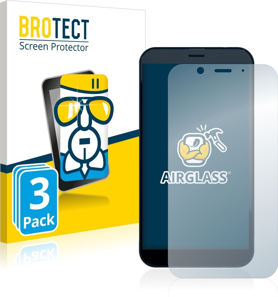 3x BROTECT Schutzglas für Shiftphones Shift6m Schutzfolie Produktbild 