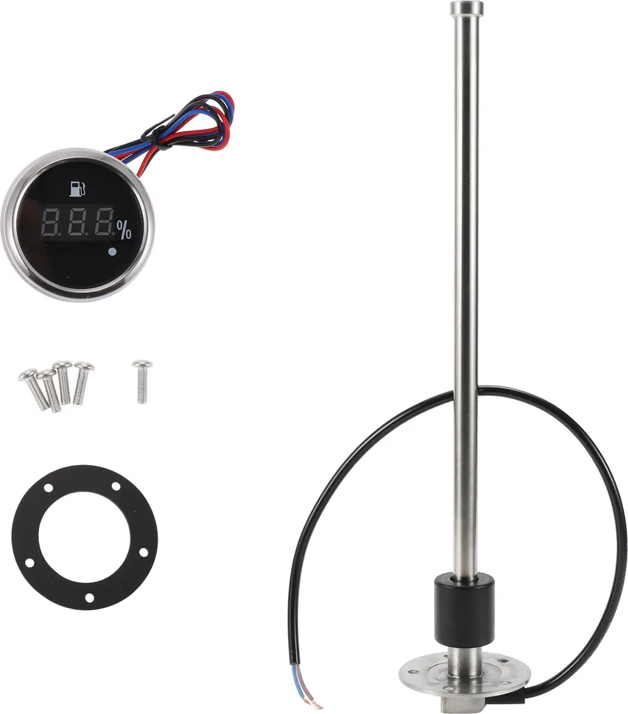 Kit Jauge Carburant Marine 0-190 Ohm contre les Pannes de Réservoir