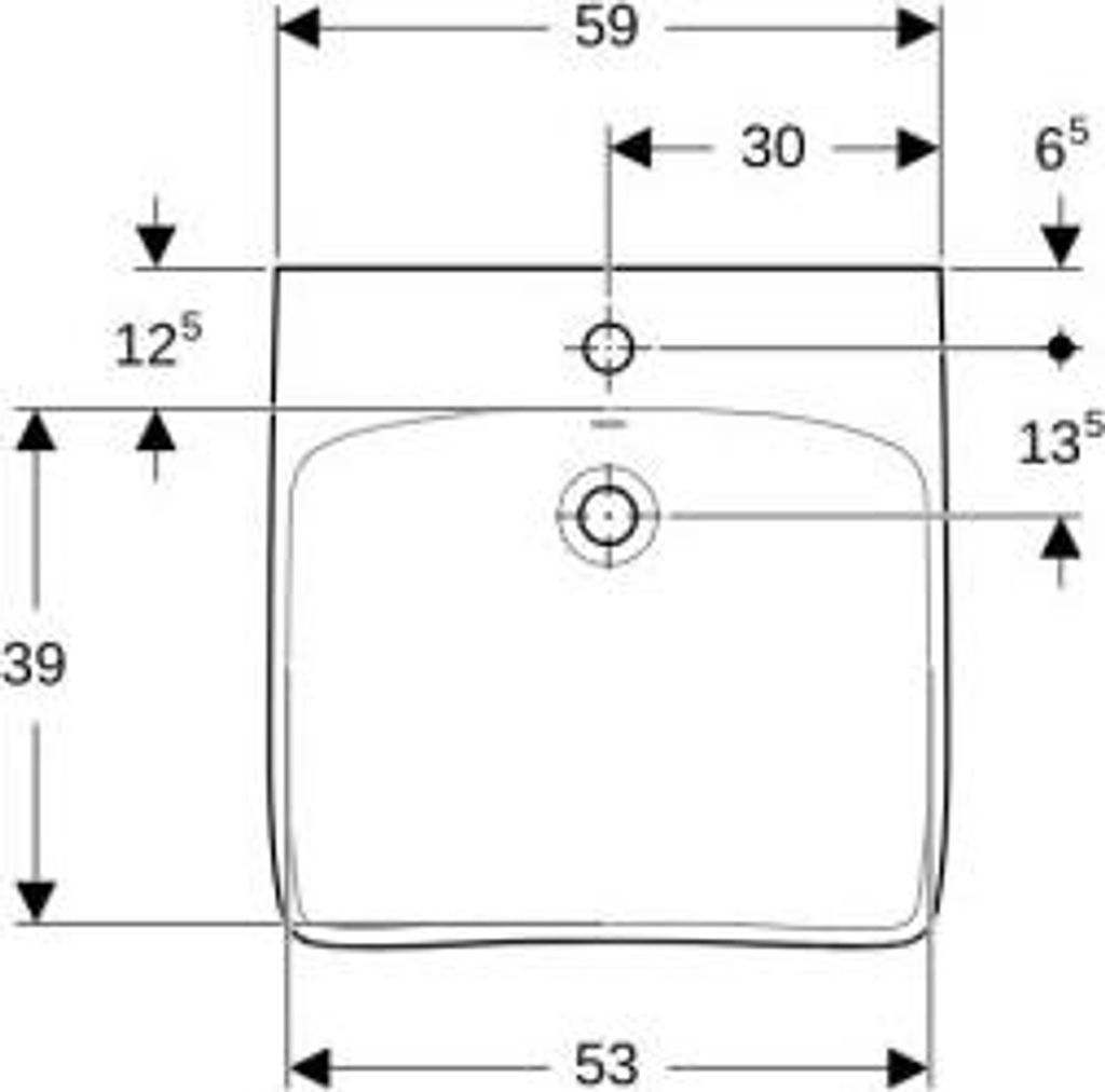 Geberit 501988001 Renova Comfort WT barrierefrei
