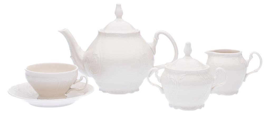 Thun 1794 Bernadotte, Teeservice, 15 d., Elfenbein, Produktbild 