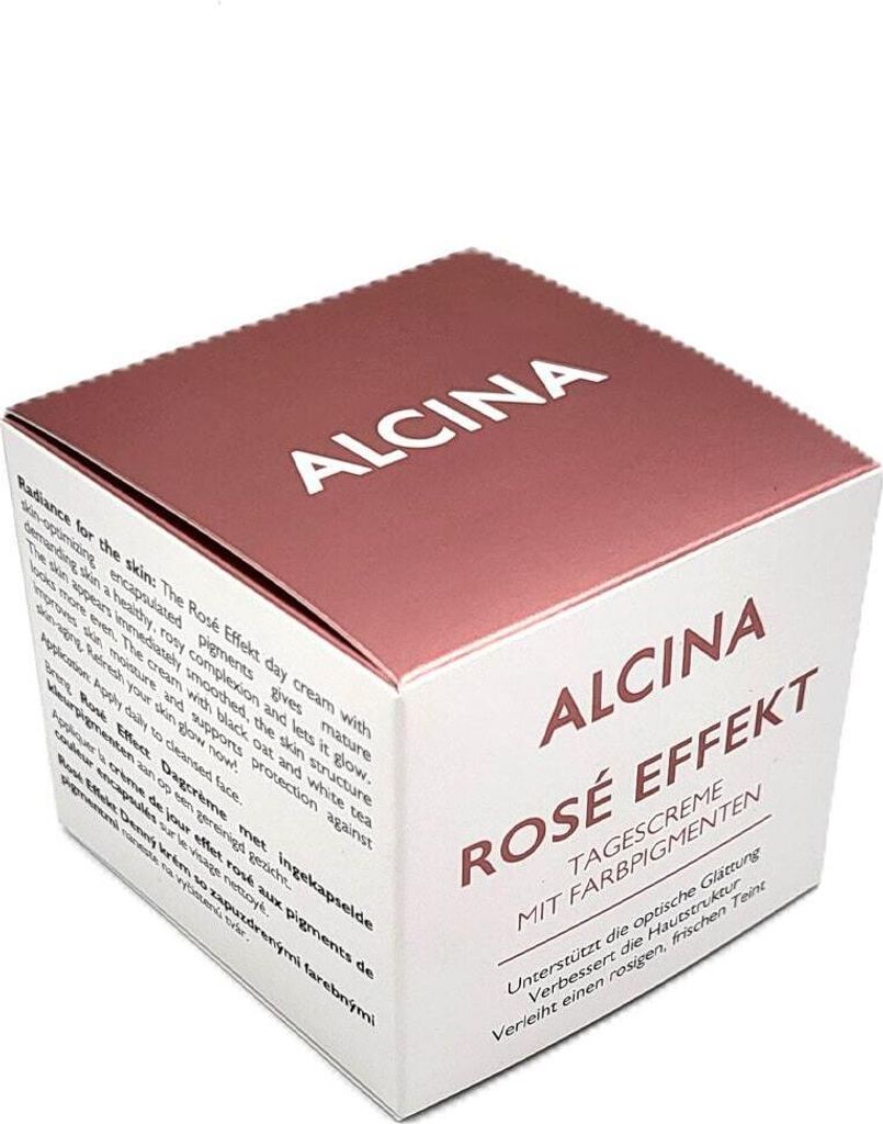 ALCINA Rosé Effekt Tagescreme mit Farbpigmenten für die Produktbild 6