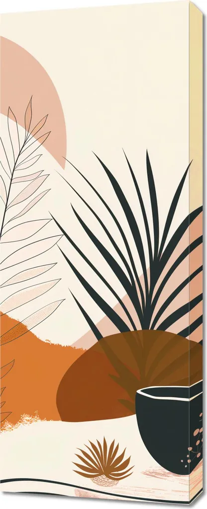 Image Zen 40x100 cm - Solution Déco pour Murs Vides et Ambiance Zen