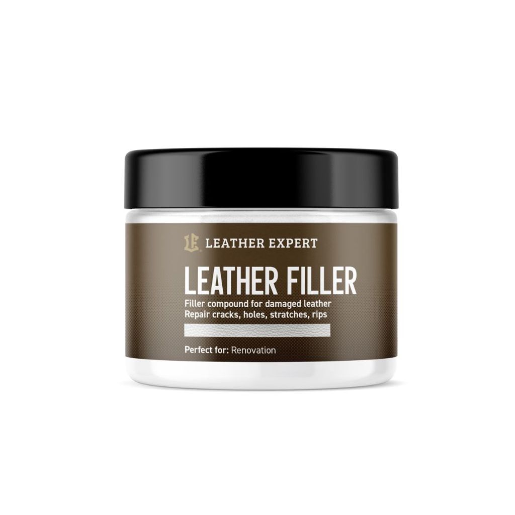 Lederfüller - Weiße Spachtelmasse 25 ml Leather Expert Produktbild 