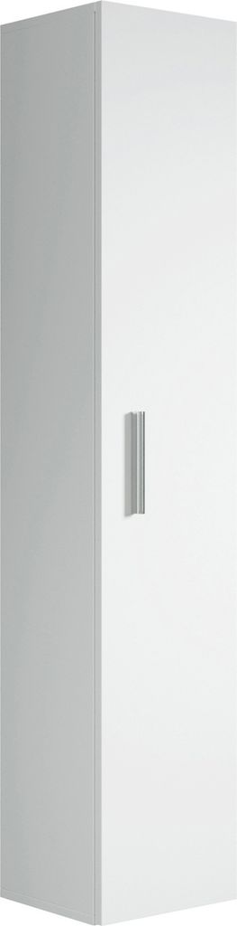 Badplaats Badezimmerschrank Pluto 30 x 30 x 150 cm Weiß Produktbild 