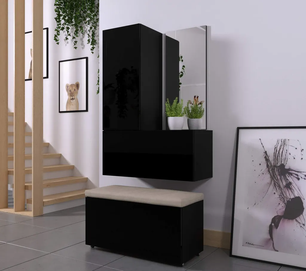 Armoire d'entrée F15-20B-HG1 : Fini le désordre avec ce Vestiaire