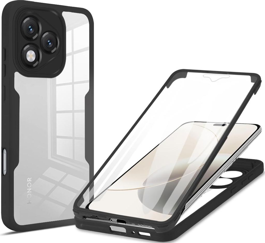 Schutzhülle für Honor 400 Lite, Eingebautem Displayschutz Produktbild 