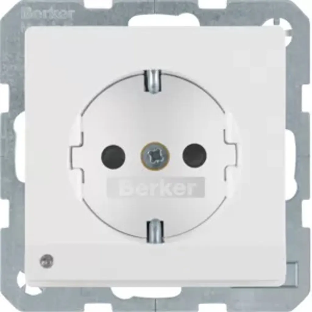Lampe LED d'orientation pour prise Schuko pows/sa - Réf 41096089