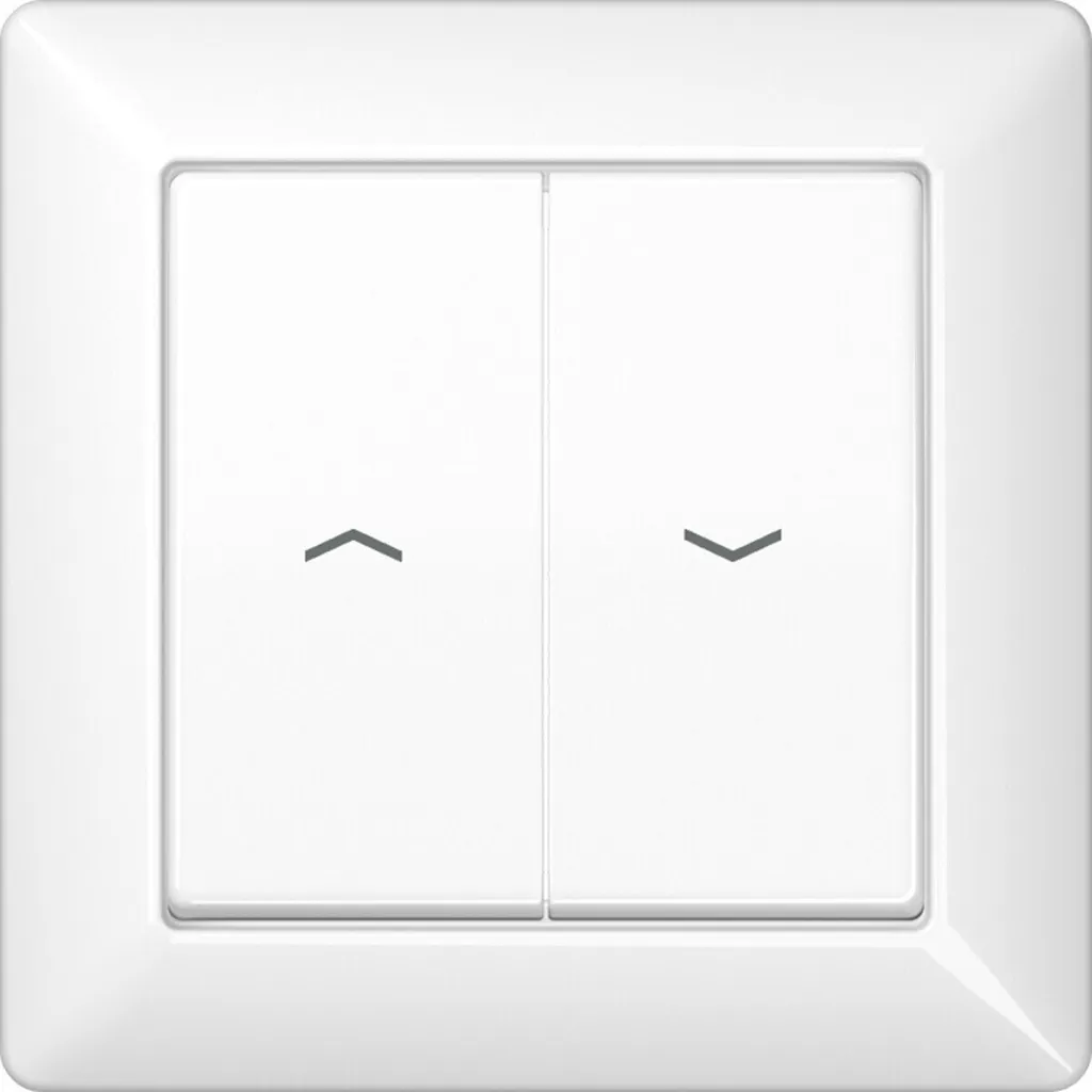 Contrôle de Store JUNG AS 590-5 P WW pour Maison et Bureau Blanc