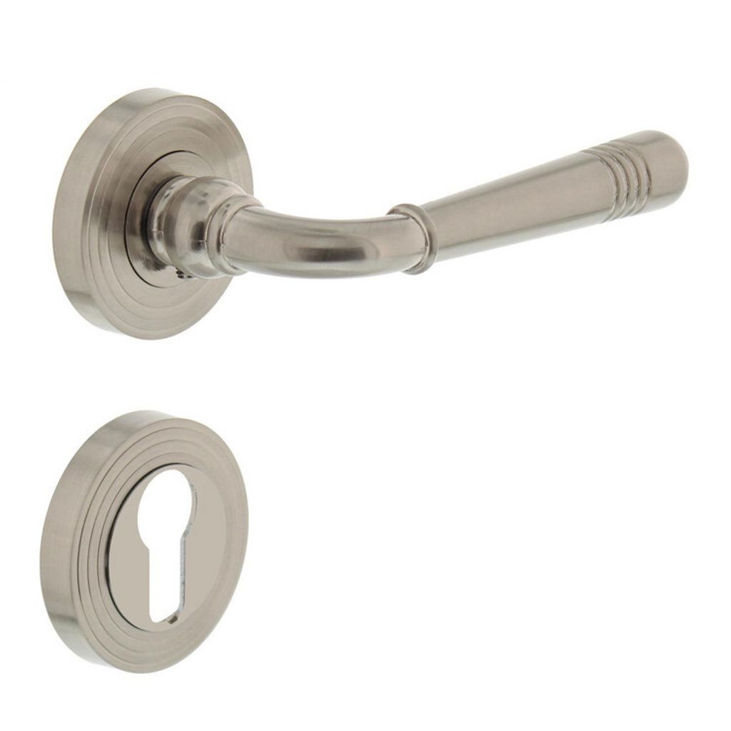 Türklinke Albers PZ-Rosette Nickel matt