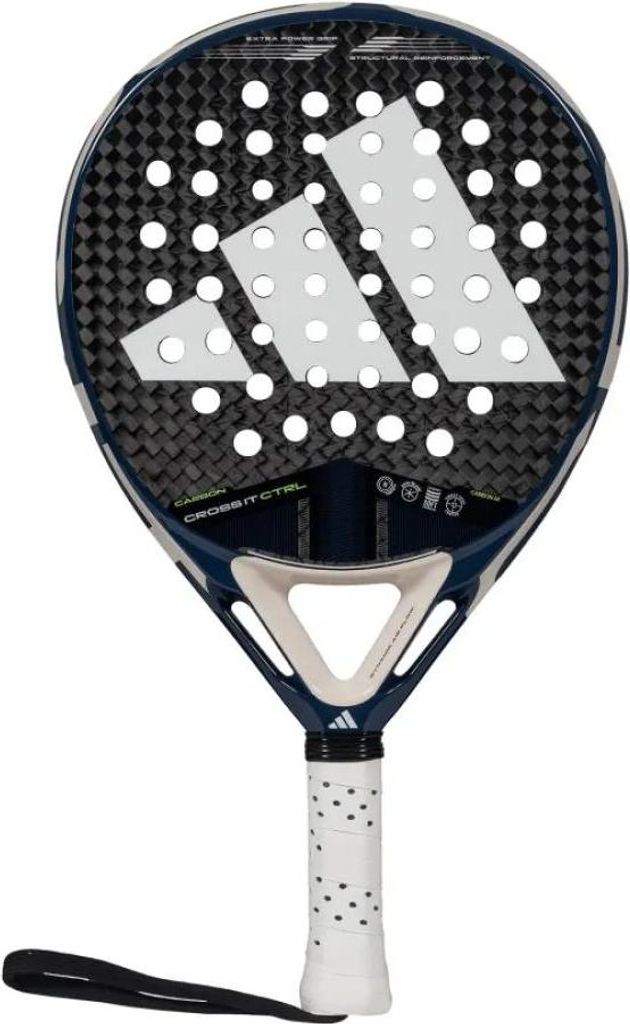 Padelová raketa Adidas Cross It Carbon Ctrl 3.4 - modrá | Obrázok produktu 