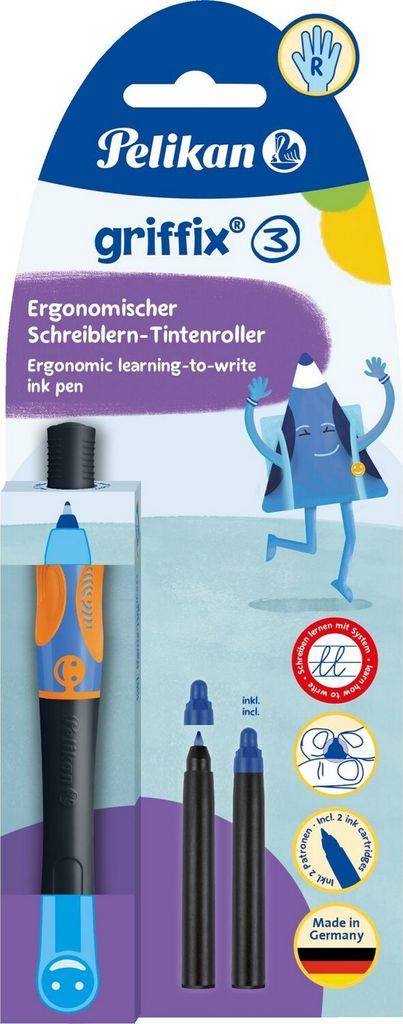 Pelikan griffix® Tintenschreiber für Rechtshänder, Neon Produktbild 