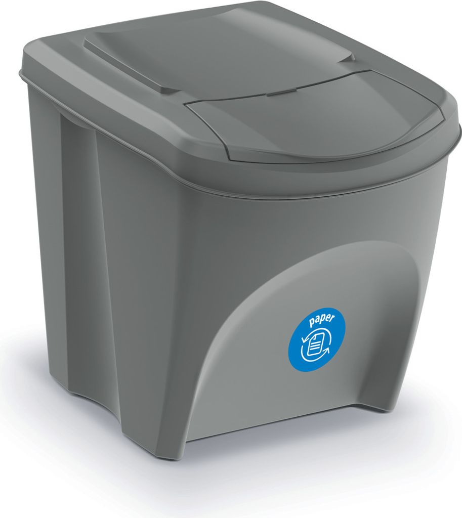 kôš na odpad 3x25L SORTIBOX IKWB25S3-405U sivý plastový Obrázok produktu 5