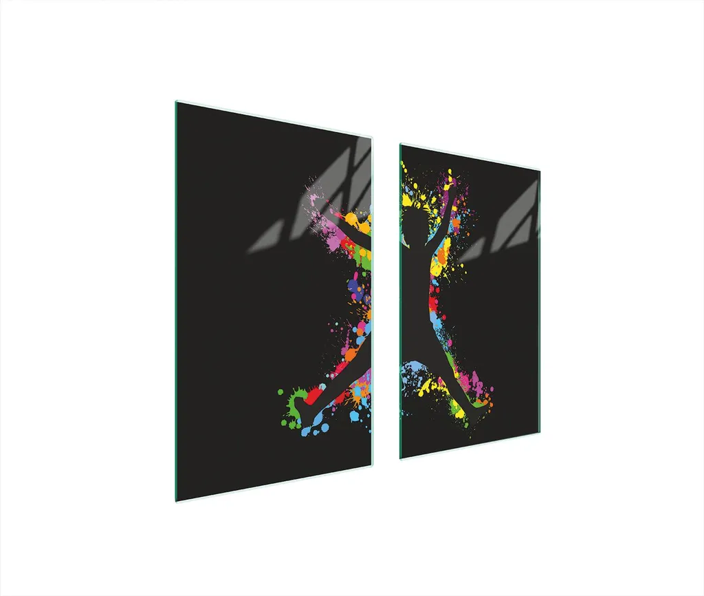Piastre copri fornelli 2 pezzi 75x52 ceramica copri piano cottura vetro tagliere gioco nero