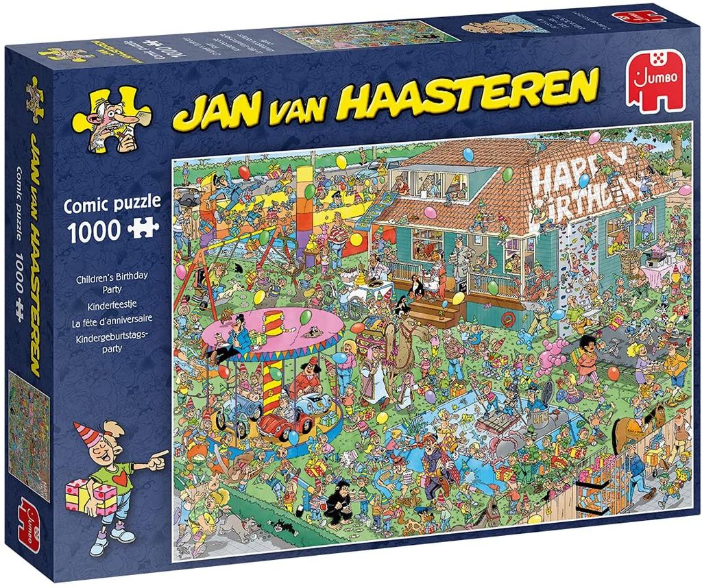Jumbo 81911 Jan van Haasteren Die Baustelle 1000 Teile Puzzle 