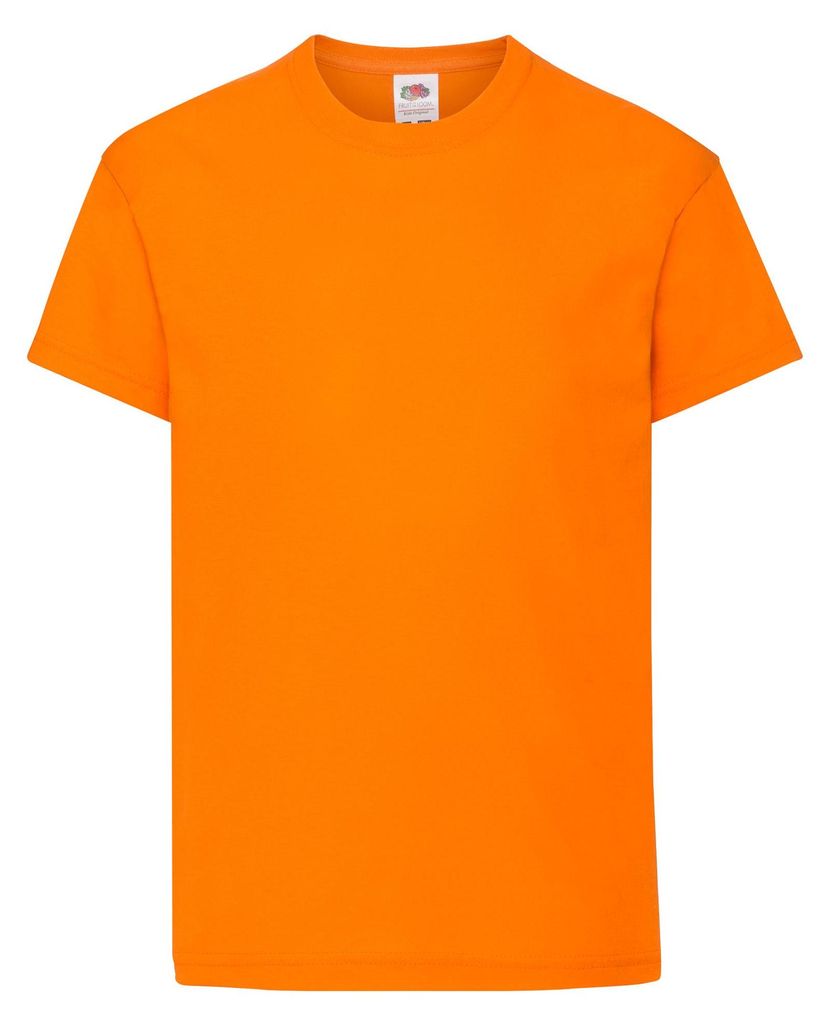 Fruit of the Loom Kids Original T-Shirt Farbe: orange Produktbild 