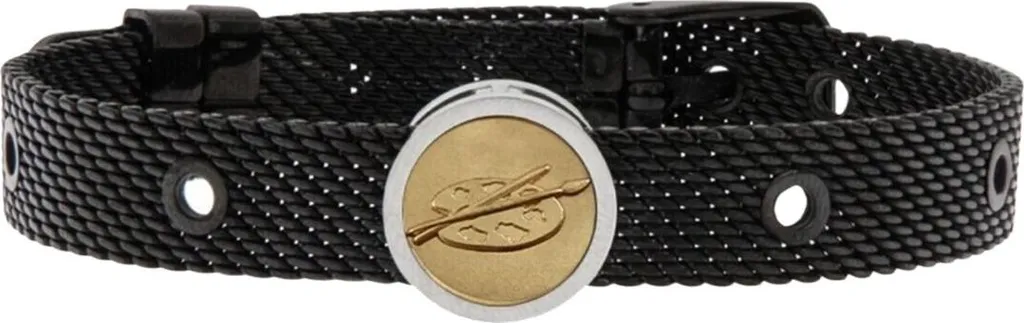 Bracciale Talent Jewels Painter Nero TJA-3-11-01-2-235 Acciaio 316L