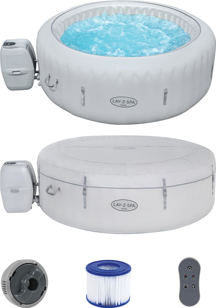 Bestway® LAY-Z-SPA® LED vířivka Paris AirJet™ 196 x 66 cm, Obrázek produktu 2