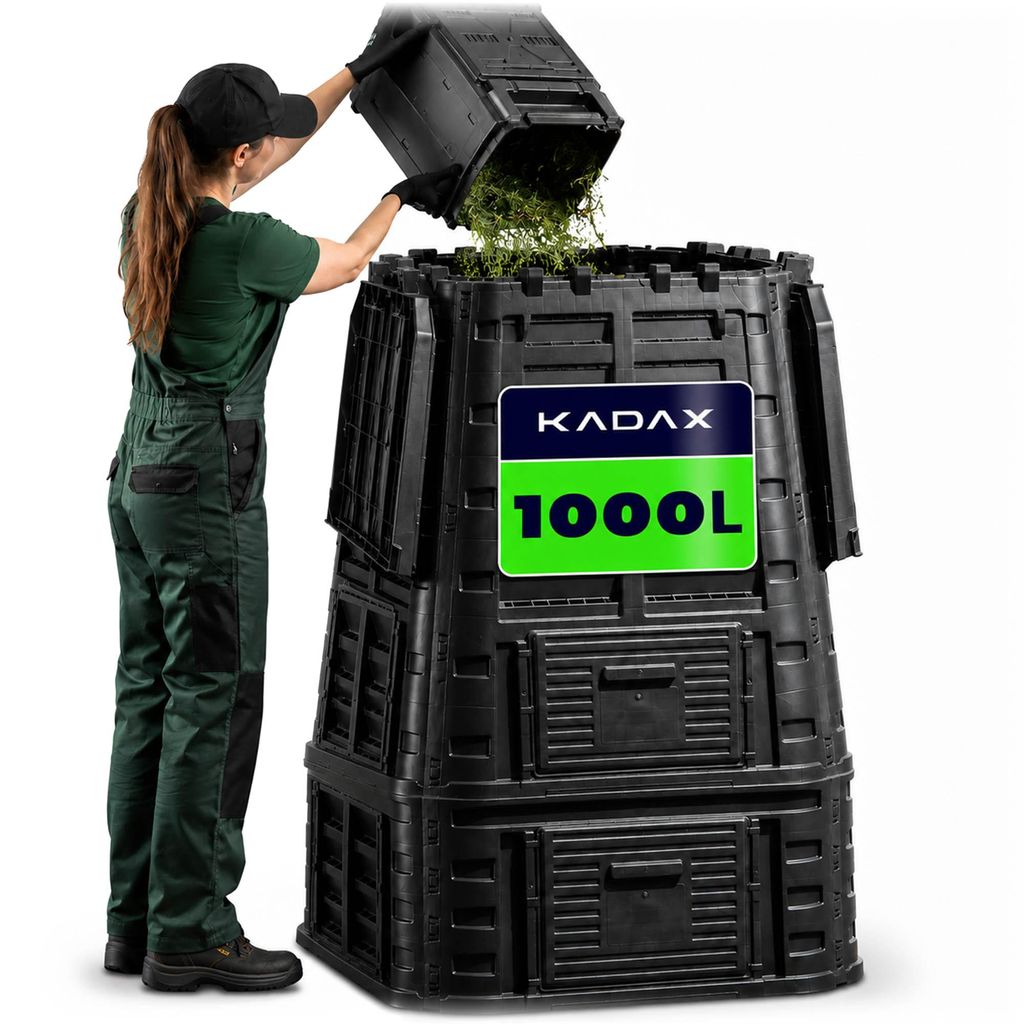 KADAX Kompostownik Ogrodowy modułowy 1000L mrozoodporny Zdjęcie produktu 
