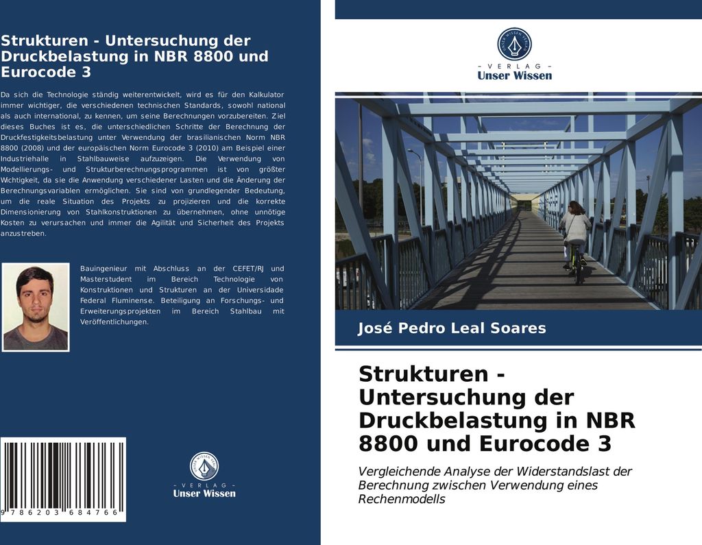 Strukturen - Untersuchung der Druckbelastung in NBR 8800 und Eurocode 3