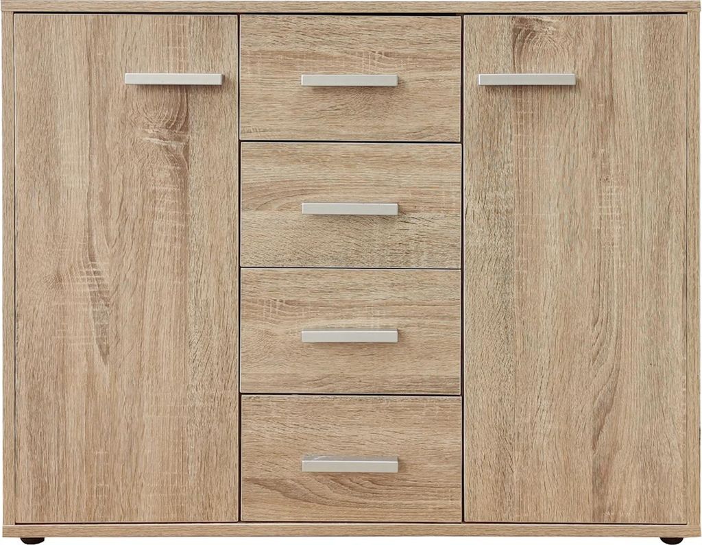 Kommode Nina mit 4 Schubladen HTI-Line Produktbild 