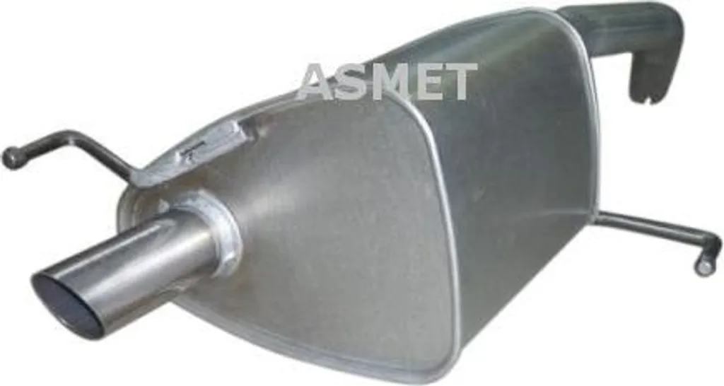 Silencieux arrière anticorrosion ASMET 29003 pour Alfa 147 OE 46739672