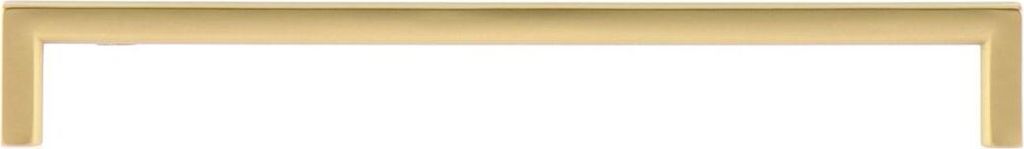 Estamp Griff Basic LA 320mm - Möbelgriff quadratisch Breite 328mm - Schrankgriff, Zinkdruckguss gold matt lackiert