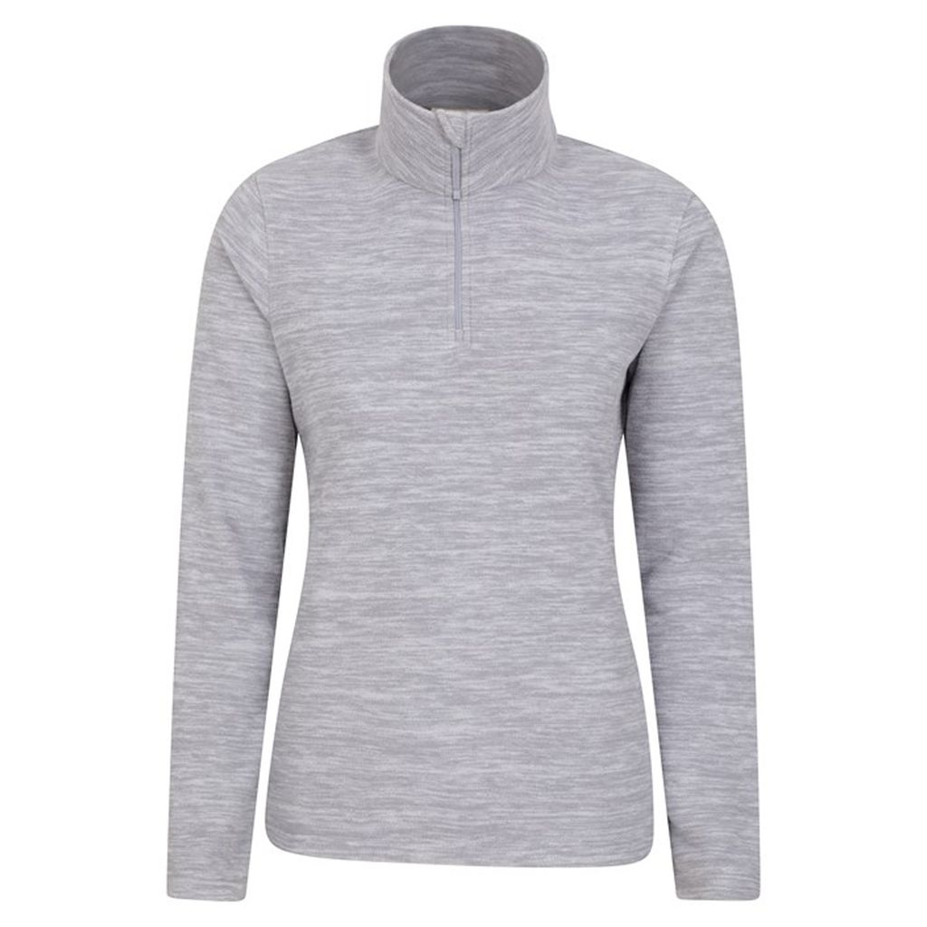 Mountain Warehouse - "Snowdon" Fleece-Oberteil für Damen MW1459 (34 DE) (Grau)