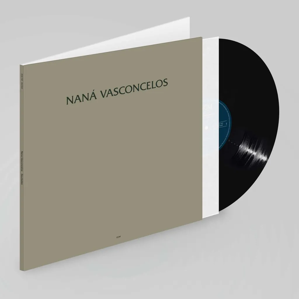 Disque Vinyle Nana Vasconcelos Saudades Album LP Jazz Audiophile