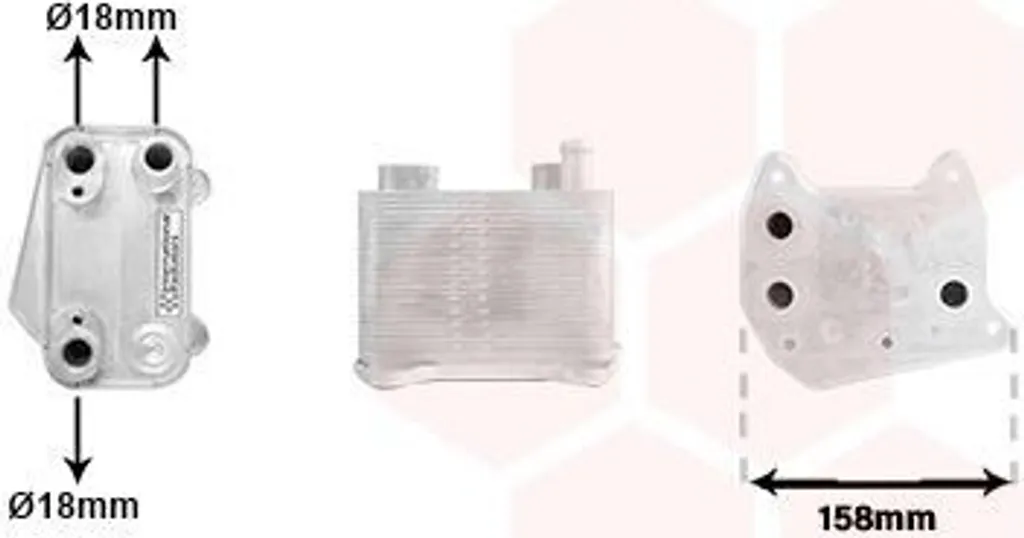 Refroidisseur d'huile moteur pour Mercedes W163 et W210 spécial entretien